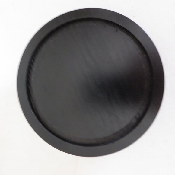 8.5” DECORATIVE GLASS CLOCHE DISPLAY DOME COVER BLACK WOOD BASE - Picture 5 of 6